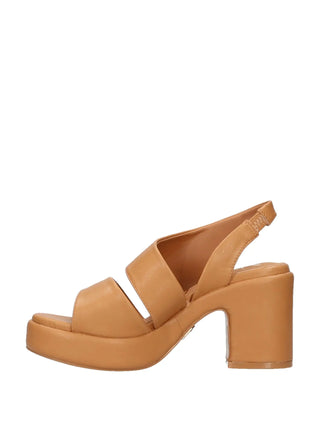 WOMEN'S SANDAL - NAZARENO GABRIELLI CAMEL - 6121 4