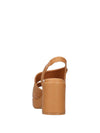 WOMEN'S SANDAL - NAZARENO GABRIELLI CAMEL - 6121 5