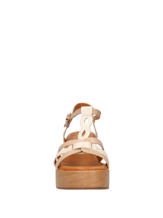 WOMEN'S SANDAL - MNG COLLECTION BEIGE - 6222 3
