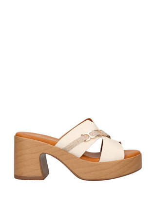 WOMEN'S FLAT SHOE - MNG COLLECTION WHITE - 6223 1