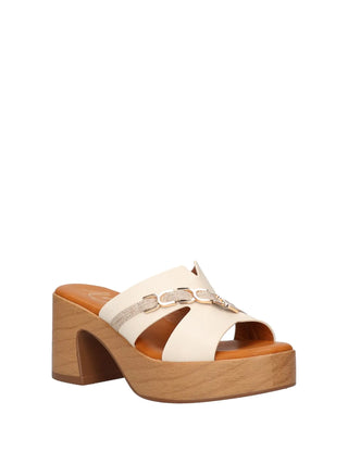 WOMEN'S FLAT SHOE - MNG COLLECTION WHITE - 6223 2
