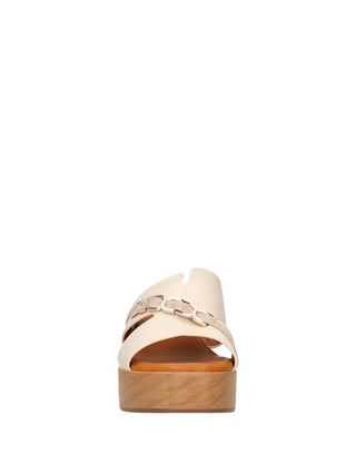WOMEN'S FLAT SHOE - MNG COLLECTION WHITE - 6223 3
