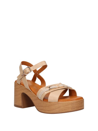 WOMEN'S SANDAL - MNG COLLECTION BEIGE - 6224 2