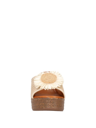 WOMEN'S FLAT SHOE - MNG COLLECTION WHITE - 7214 3