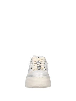 WOMEN'S SNEAKERS - NAZARENO GABRIELLI SILVER - 7235 3