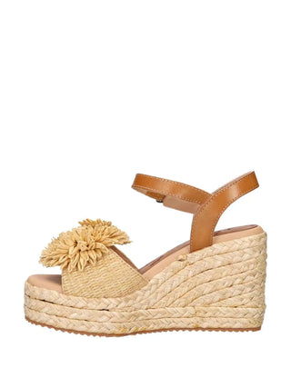 WOMEN'S SANDAL - +VINCENTI BEIGE - 9851 4