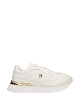 WOMEN'S SNEAKERS - TOMMY HILFIGER WHITE-ECRU - FW0FW09033 1