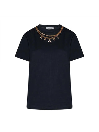 WOMEN'S T-SHIRT - SILVIAN HEACH BLACK - GPP26074TS 1