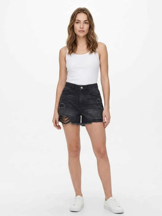 WOMEN'S SHORTS - SILVIAN HEACH BLACK - GPP26077SH 3