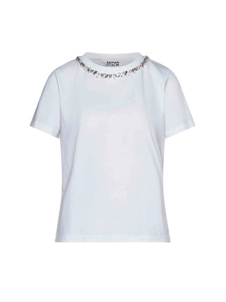WOMEN'S T-SHIRT - SILVIAN HEACH WHITE - GPP26449TS 1