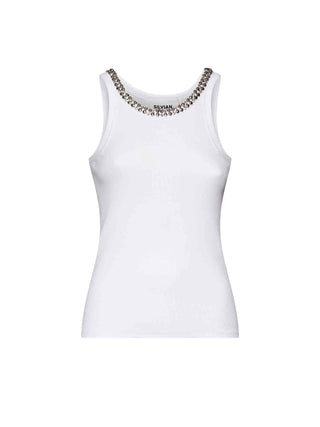 WOMEN'S TANK TOP - SILVIAN HEACH WHITE - GPP26523CN 1