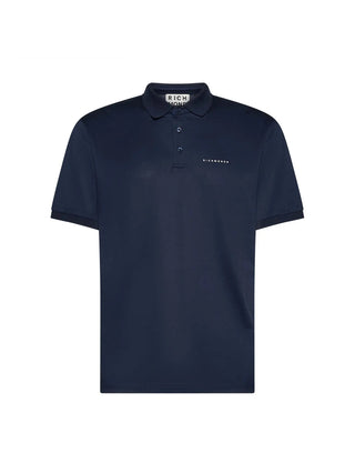 MEN'S POLO SHIRT - JOHN RICHMOND NAVY - UMP26035PO