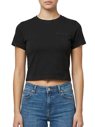 WOMEN'S T-SHIRT - JOHN RICHMOND BLACK - UWP26001TS