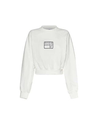 FELPA DONNA - JOHN RICHMOND BIANCO - UWP26011FE 1