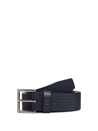 CINTURA UOMO - TOMMY HILFIGER BLU - AM0AM14179 1