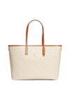 WOMEN'S TOTE BAG - TOMMY HILFIGER NATURAL - AW0AW17416 1