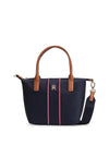 WOMEN'S TOTE BAG - TOMMY HILFIGER BLUE - AW0AW17707 1