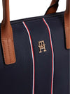 WOMEN'S TOTE BAG - TOMMY HILFIGER BLUE - AW0AW17707 4
