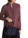 WOMEN'S TOTE BAG - TOMMY HILFIGER BLUE - AW0AW17707 5