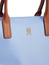 WOMEN'S TOTE BAG - TOMMY HILFIGER LIGHT BLUE - AW0AW17709 4