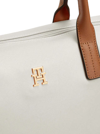 WOMEN'S TOTE - TOMMY HILFIGER CREAM - AW0AW17709 4