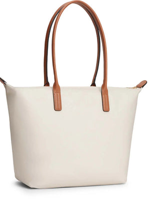 WOMEN'S TOTE - TOMMY HILFIGER CREAM - AW0AW17711 2