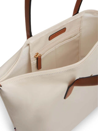 WOMEN'S TOTE - TOMMY HILFIGER CREAM - AW0AW17711 3