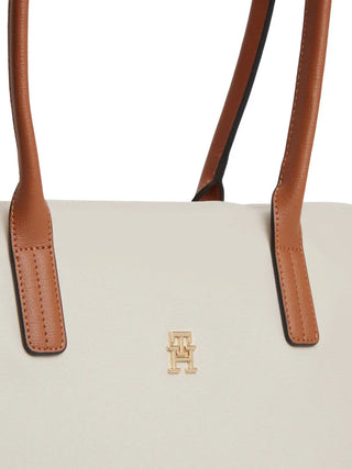 WOMEN'S TOTE - TOMMY HILFIGER CREAM - AW0AW17711 4