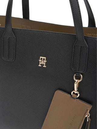 WOMEN'S HANDBAG - TOMMY HILFIGER BLACK - AW0AW18122 3
