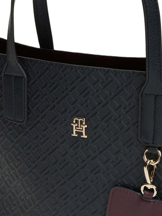 WOMEN'S HANDBAG - TOMMY HILFIGER BLUE - AW0AW18123 3