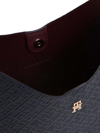 WOMEN'S SHOULDER BAG - TOMMY HILFIGER BLUE - AW0AW18141 4