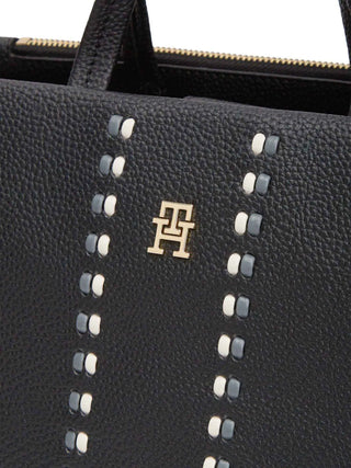 WOMEN'S HANDBAG - TOMMY HILFIGER BLACK - AW0AW18155 4