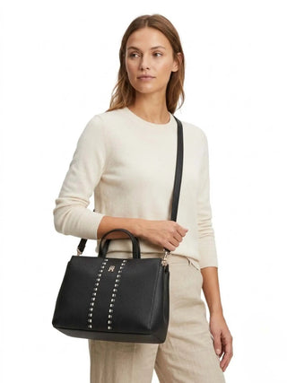 WOMEN'S HANDBAG - TOMMY HILFIGER BLACK - AW0AW18155 5
