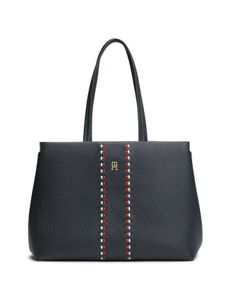 WOMEN'S TOTE - TOMMY HILFIGER BLUE - AW0AW18157
