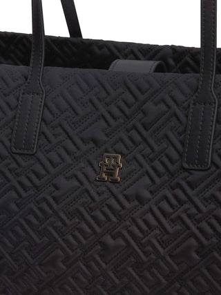 WOMEN'S TOTE - TOMMY HILFIGER BLACK - AW0AW18163 4