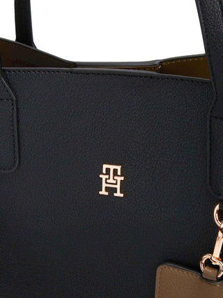 WOMEN'S TOTE - TOMMY HILFIGER BLACK - AW0AW18173 4