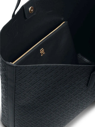 WOMEN'S TOTE - TOMMY HILFIGER BLUE - AW0AW18174 3