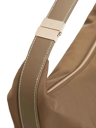 WOMEN'S HOBO - TOMMY HILFIGER TAUPE - AW0AW18229 4