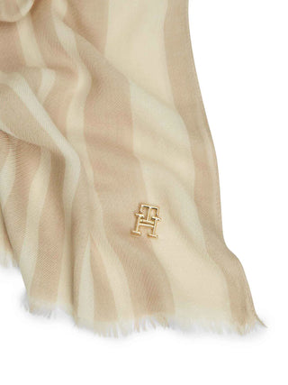 WOMEN'S SCARF - TOMMY HILFIGER BEIGE - AW0AW18326 2