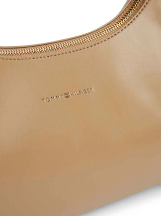 WOMEN'S SHOULDER BAG - TOMMY HILFIGER BEIGE - AW0AW18373 4