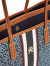 WOMEN'S TOTE BAG - TOMMY HILFIGER BLUE - AW0AW18390 4