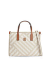 WOMEN'S TOTE BAG - TOMMY HILFIGER NATURAL - AW0AW18393 1