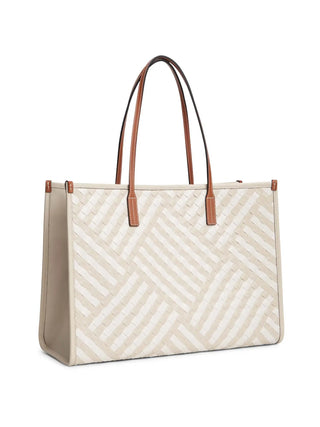 WOMEN'S TOTE BAG - TOMMY HILFIGER NATURAL - AW0AW18394 2