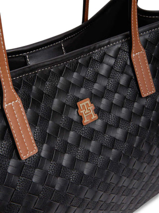 TOTE DONNA - TOMMY HILFIGER NERO - AW0AW18394 4