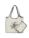 WOMEN'S TOTE BAG - TOMMY HILFIGER WHITE - AW0AW18398 1
