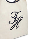 WOMEN'S TOTE BAG - TOMMY HILFIGER WHITE - AW0AW18398 4