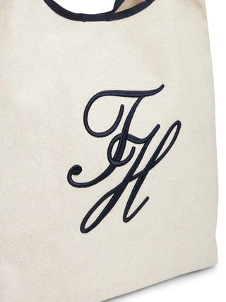 WOMEN'S TOTE BAG - TOMMY HILFIGER WHITE - AW0AW18398 4