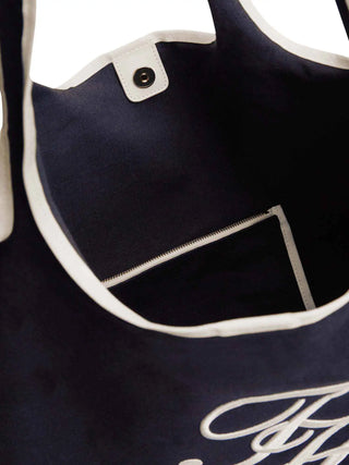 WOMEN'S TOTE BAG - TOMMY HILFIGER BLUE - AW0AW18398 3