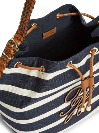 WOMEN'S SHOULDER BAG - TOMMY HILFIGER BLUE - AW0AW18401 3
