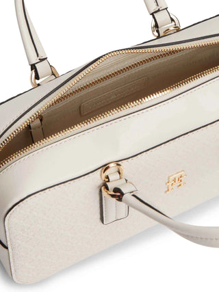 WOMEN'S SHOULDER BAG - TOMMY HILFIGER CREAM - AW0AW18415 3